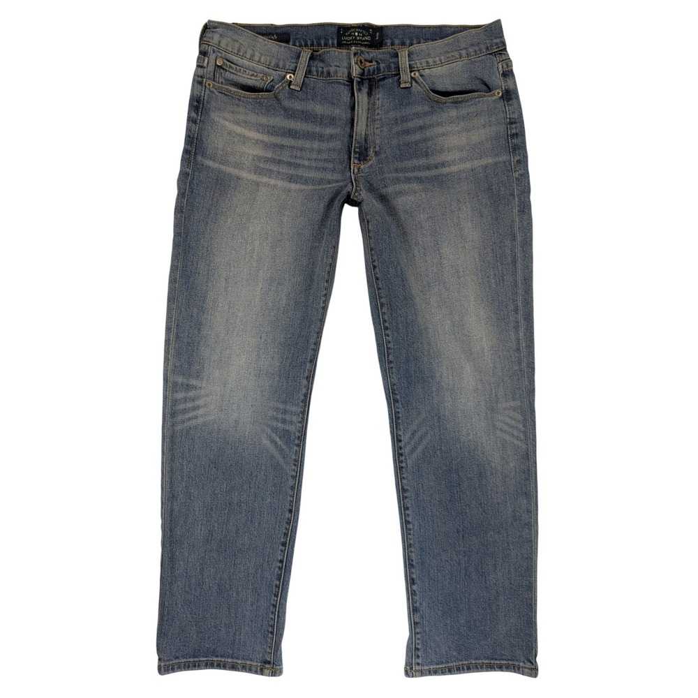 Lucky Brand Jeans Women's 10 Sweet Crop Stretch Denim Mom Boyfriend Straight y2k - Picture 2 of 12